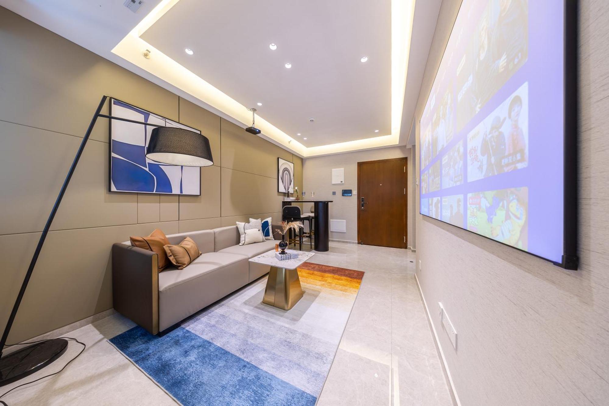 Boruisi Video And Audio Light House - Shenzhen Convention And Exhibition Center Gangxia Metro Station Aparthotel Εξωτερικό φωτογραφία